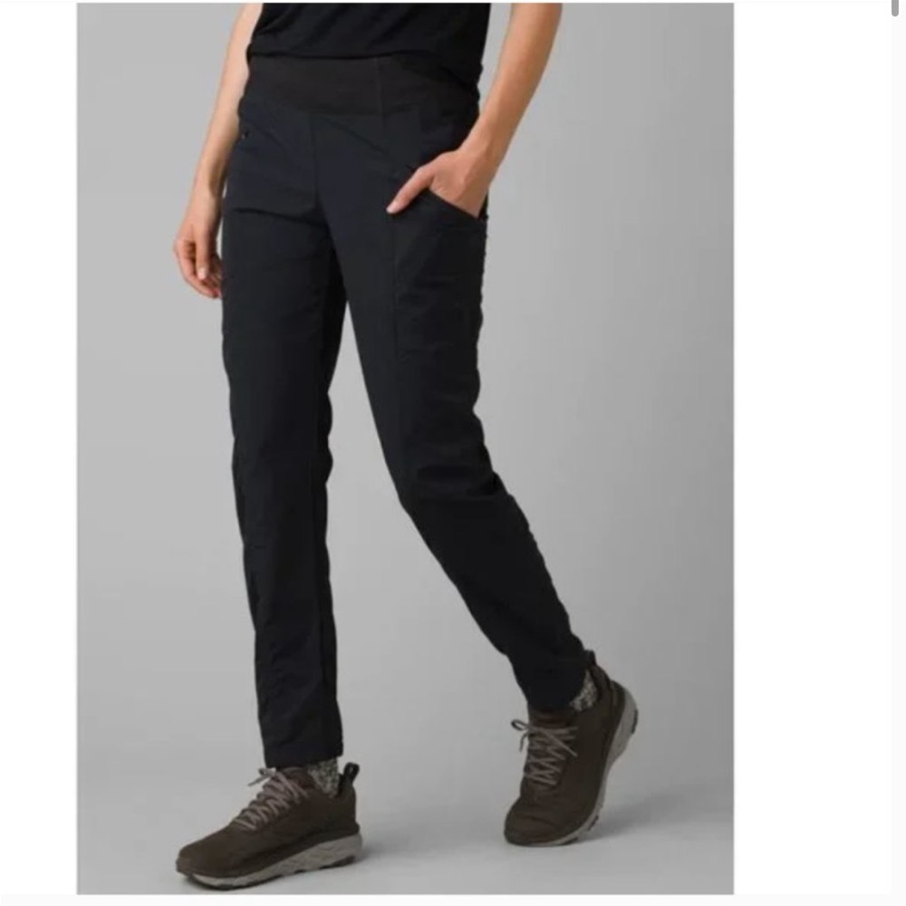 Prana Koen Pants Black Womens Large L NWT Hiking Outdoors Camping